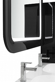 Водолей Зеркало "Арнелла 100" черное – фотография-3